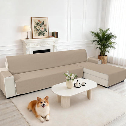 Wasserdichter Sofabezug L-Form 3 Sitzer – Schutz für Sofa & Ecksofa