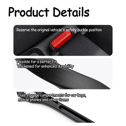 Autositz Organizer 2er-Set – Schwarz, für Handy & Kleinigkeiten