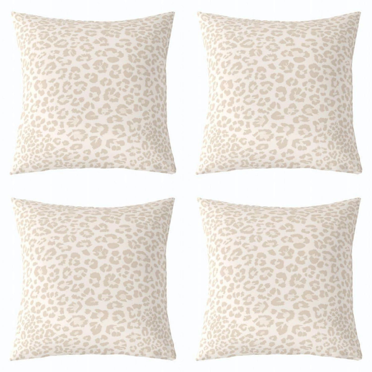 Gepard Kissenbezug 40x40cm - 2er Set Safari Deko Kissenbezug