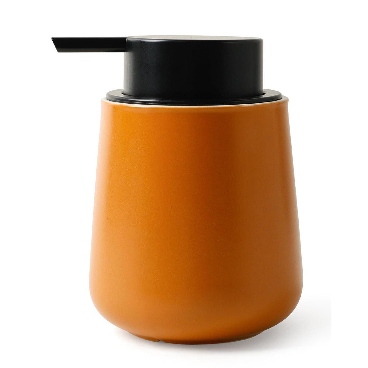 Keramik Seifenspender – Rotbraun, 350ml, Zeitloses Design