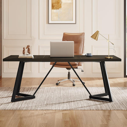 Moderner Computertisch 180 cm – Schreibtisch für Home Office & Büro