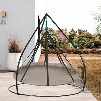 Freistehender Hängesesselständer 210 cm – Stahlgestell für Schaukelstuhl