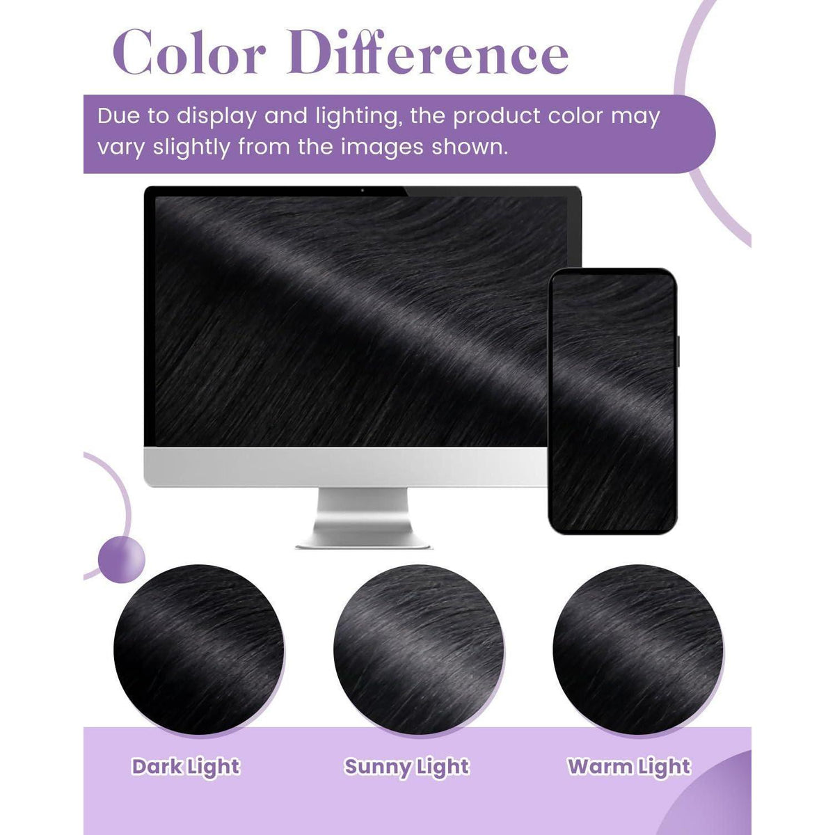 Echthaar Tressen Schwarz – Unsichtbare Weft Extensions 45cm