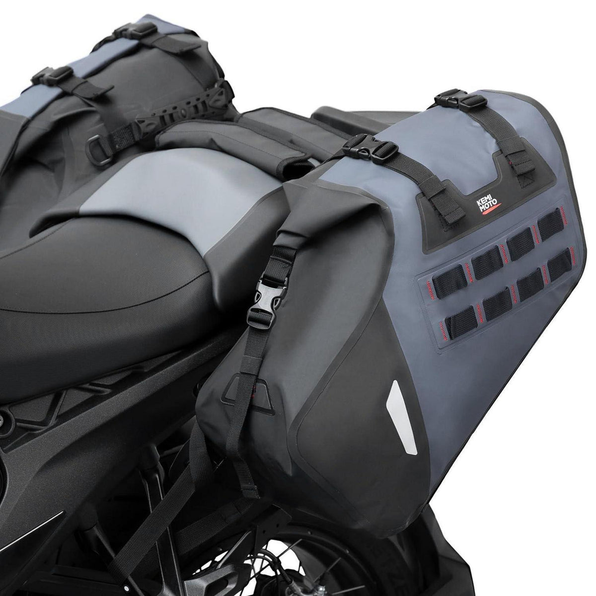 Wasserdichte Motorrad Satteltaschen 30L – IPX6 & MOLLE System