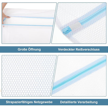 Wäschenetze 2er Set XXL & XXXL – Grobmaschig & Wiederverwendbar
