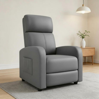Relaxsessel mit Liegefunktion – Grau