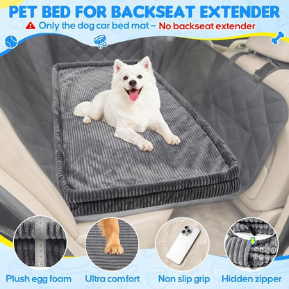 Hundebett Auto – Rutschfest & Waschbar, Dunkelgrau