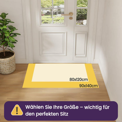 Fußmatte Innen Grün 90x140 cm – Rutschfest & Saugstark