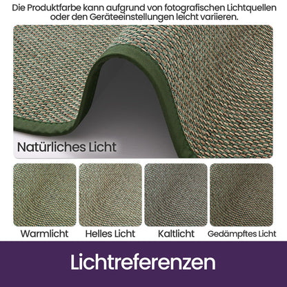 Fußmatte Innen Grün 90x140 cm – Rutschfest & Saugstark