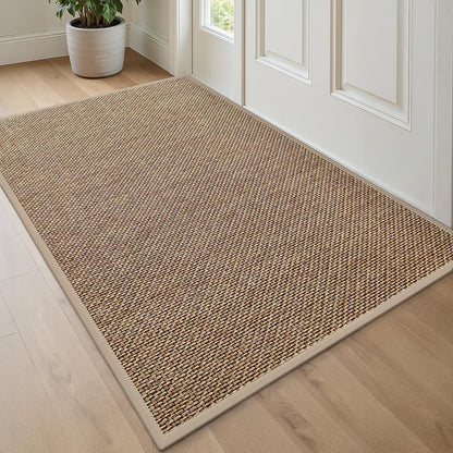 Fußmatte Innen rutschfest 90x140 cm – Saugstark & Beige
