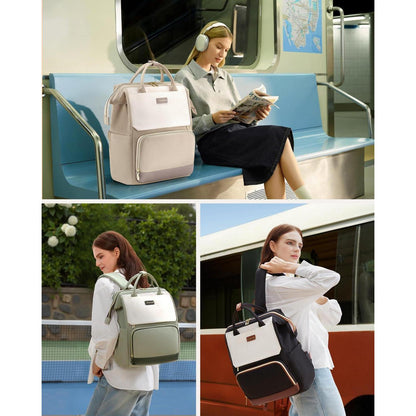 Laptop Rucksack Damen 15,6 Zoll – Elegant & Praktisch für Uni, Reise & Arbeit