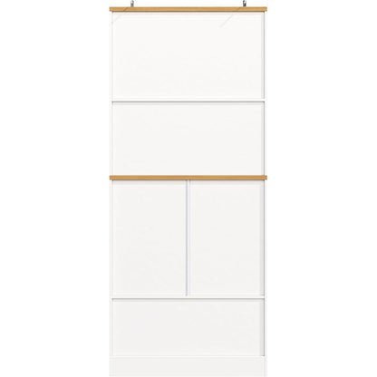 Moderner Küchenschrank 80x40x180cm mit Schubladen & Fächern