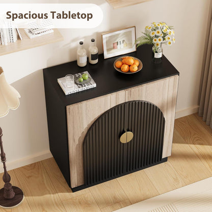 Sideboard mit verstellbaren Regalen, 80x40x80cm