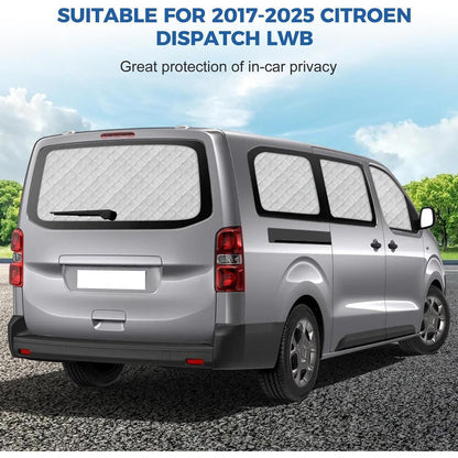 Thermomatte Citroen Dispatch 2017-2026 LWB – Sonnenschutz & Wärmeisolierung