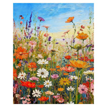 Malen nach Zahlen Erwachsene Blumenwiese 40x50 cm