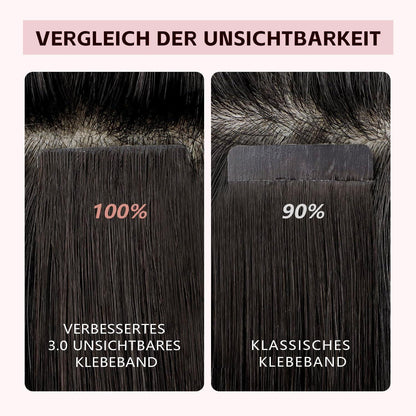 Remy Haarverlängerung Tape-in #4/27/4 Balayage 35cm