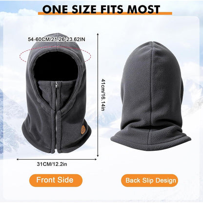 Thermo Sturmhaube Fleece – Winddicht & Warm für Herren & Damen