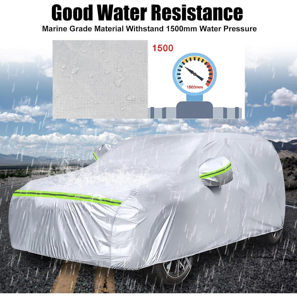 Auto Abdeckung Citroen Berlingo 2008-2018 LWB – Allwetterschutz