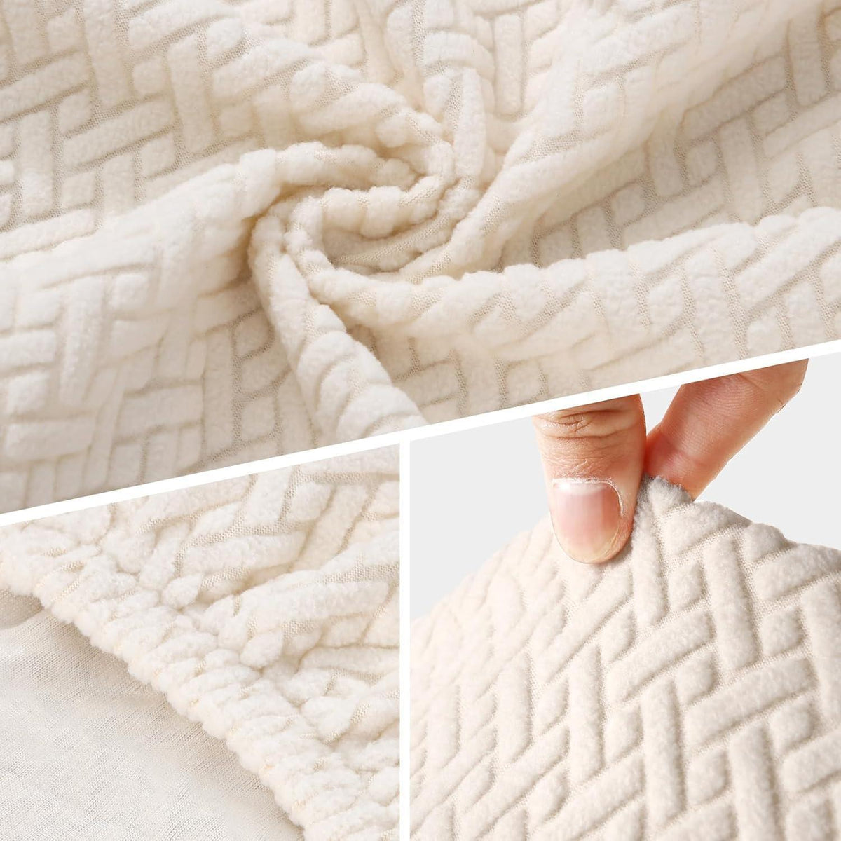 Stretch Stuhlhussen 4er Set Jacquard – Esszimmer & Deko