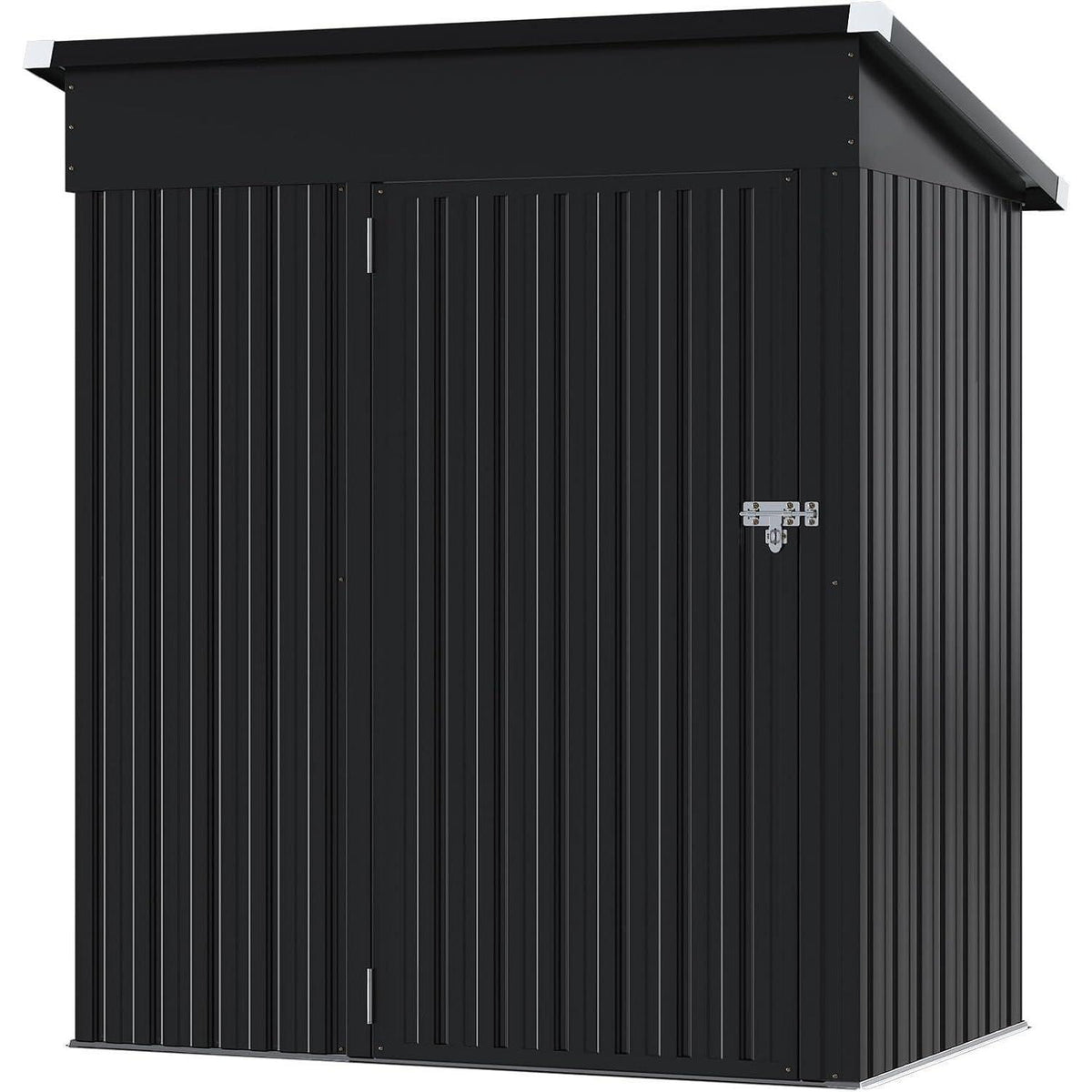 Metall Gerätehaus 150x91x185 cm – Pultdach & abschließbar