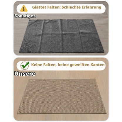 Fußmatte Innen 80x120cm Dunkles Beige – Schmutzfangmatte