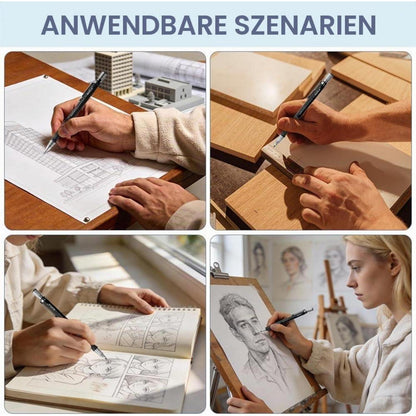 Druckbleistift Set mit HB Minen – Ideal zum Schreiben & Zeichnen