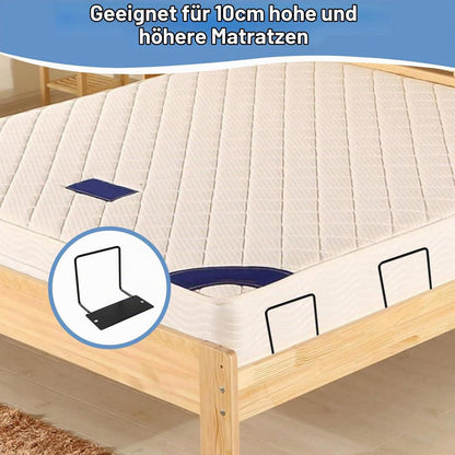 Matratzenhalter Set 4er-Pack – Anti-Rutsch & Verrutschsicher