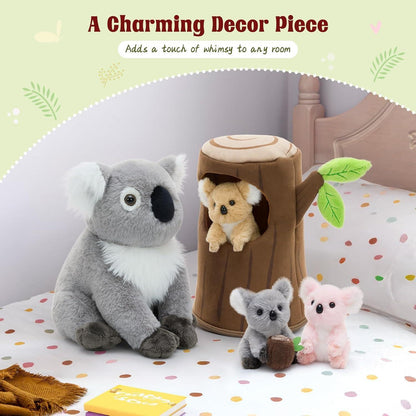 XXL Koala Kuscheltier mit Baby – Plüschtier für Kinder