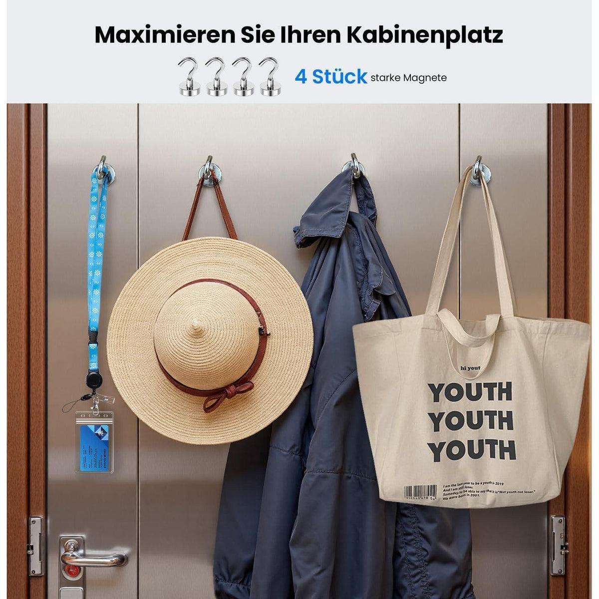 Kofferanhänger Kreuzfahrt – Wasserdicht & Robust mit Schlüsselband