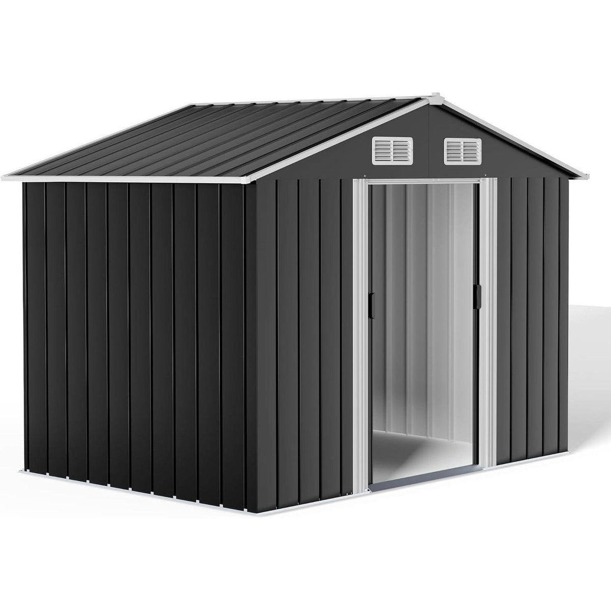 Metall Gerätehaus 196x132cm – Schiebetür & Wetterfest
