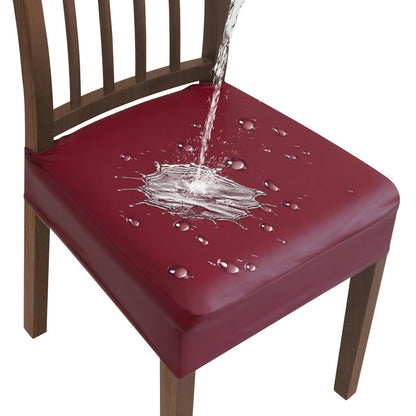 Stretch Stuhlbezug Burgunderrot – Wasserdicht & Elastisch