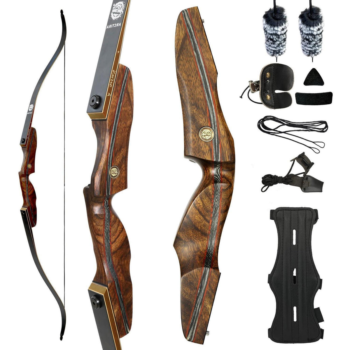 Recurve Bogen Takedown 35lb – Set für Anfänger & Profis