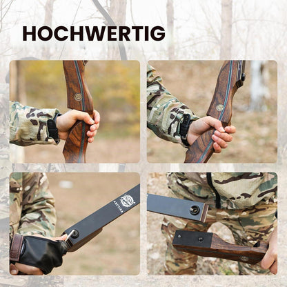 Recurve Bogen Takedown 35lb – Set für Anfänger & Profis