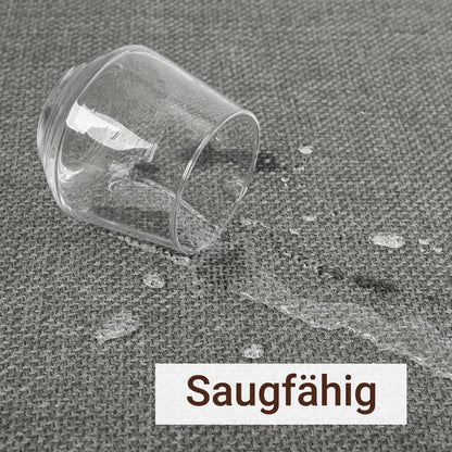 Fußmatte Grau 80x120 cm – Rutschfest & Saugfähig