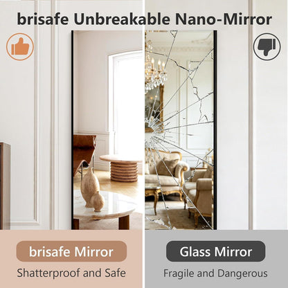 Brisafe Magnetspiegel 120x30cm – Unzerbrechlich & Vielseitig