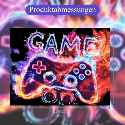 Gaming Teppich Controller Design – Rutschfest & Weich 80x120cm