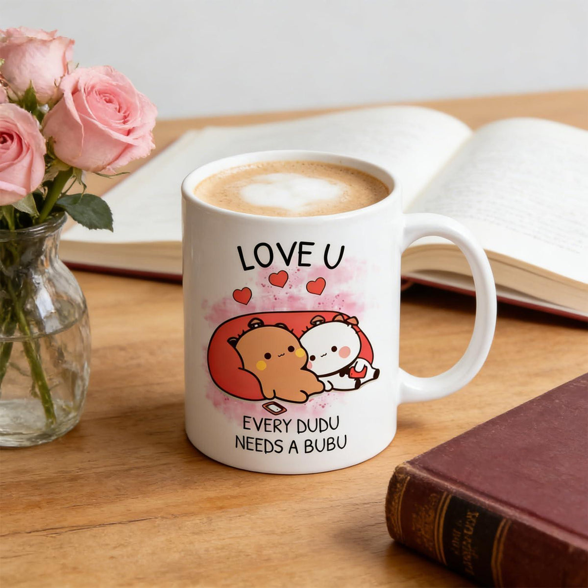 Bubu Dudu Tasse – Doppelseitig Bedruckter Kaffeebecher 350ml