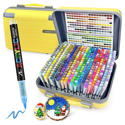 25 Marker-Set | Mehrfarbig zum Zeichnen & Basteln