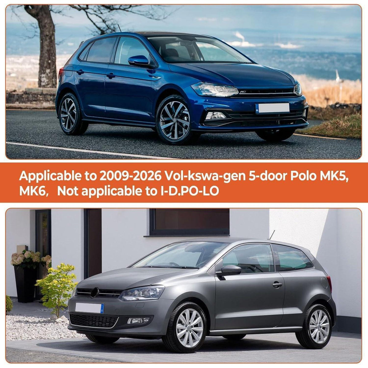 Autoabdeckung wasserdicht VW Polo MK5 MK6 2009-2026