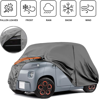 Autoabdeckung für Citroen Ami/Opel Rocks-e/Fiat Topolino 2020-2024