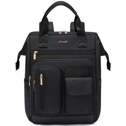Laptop Rucksack Damen 17,3 Zoll Wasserdicht mit 20 Taschen