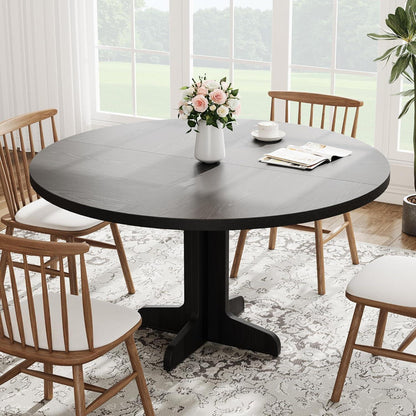 Runder Esstisch 120cm – Landhausstil für 4-6 Personen