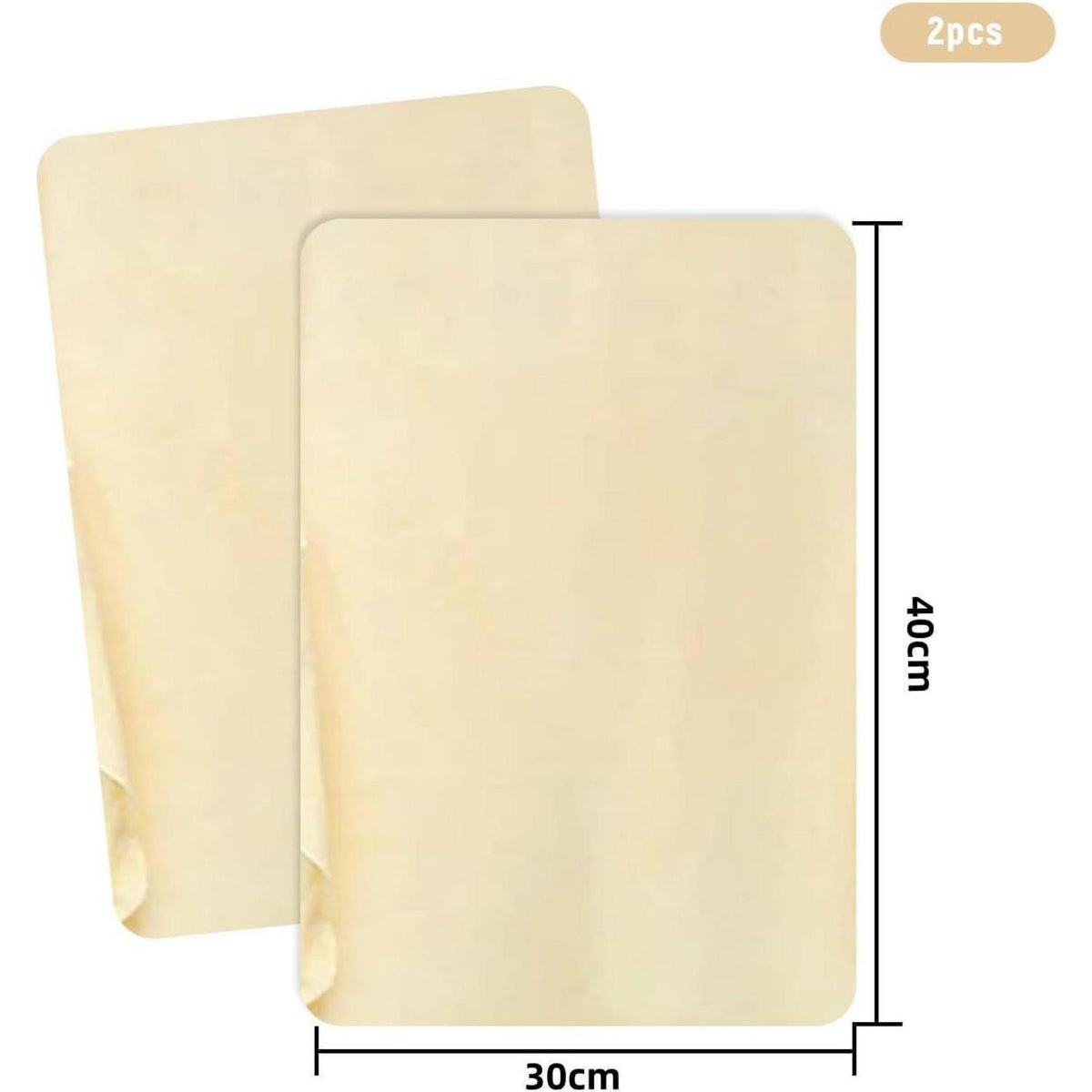 2x Fensterleder Auto Echt Leder - 40x30cm