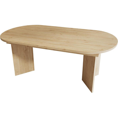Ausziehbarer Esstisch Holz Eiche 160-200 cm – Familie & Gäste