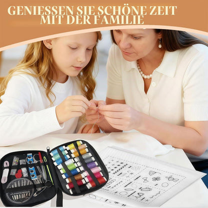 Sticken Set Erwachsene - DIY Stitch Book auf Leinenstoff