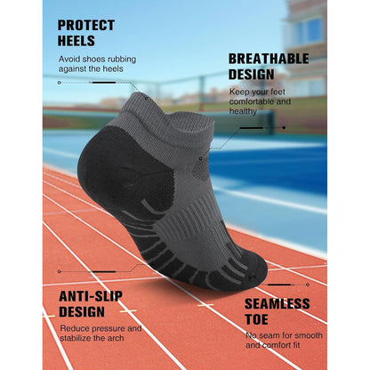 Kompressions Laufsocken Herren Damen 3 Paar – Anti Blase & Fußgewölbestütze