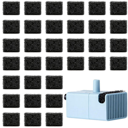 30x Ersatzfilter für Katzenbrunnen – Trinkbrunnenfilter Schaumstoff