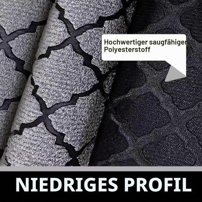 Große Fußmatte Outdoor 80x120 cm – Grau, Rutschfest & Wetterfest