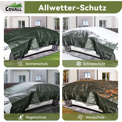 Schwerlast-Abdeckplane 5x6m – Wasserdicht, UV-Beständig & Reissfest