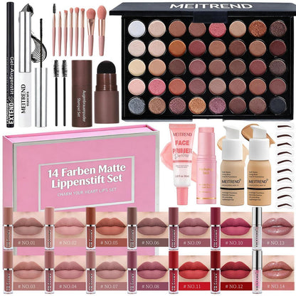 Komplettes Make-Up Set für Frauen – Schmink Geschenkset
